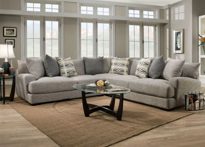 Picture of BARTON UPHOLSTERED SECTIONAL