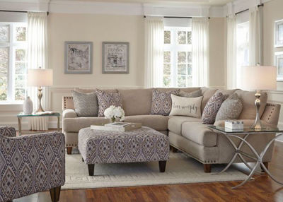 Picture of ANNA UPHOLSTERED SECTIONAL
