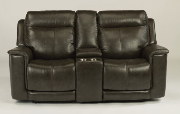 Picture of MILLER LEATHER POWER RECLINING LOVESEAT