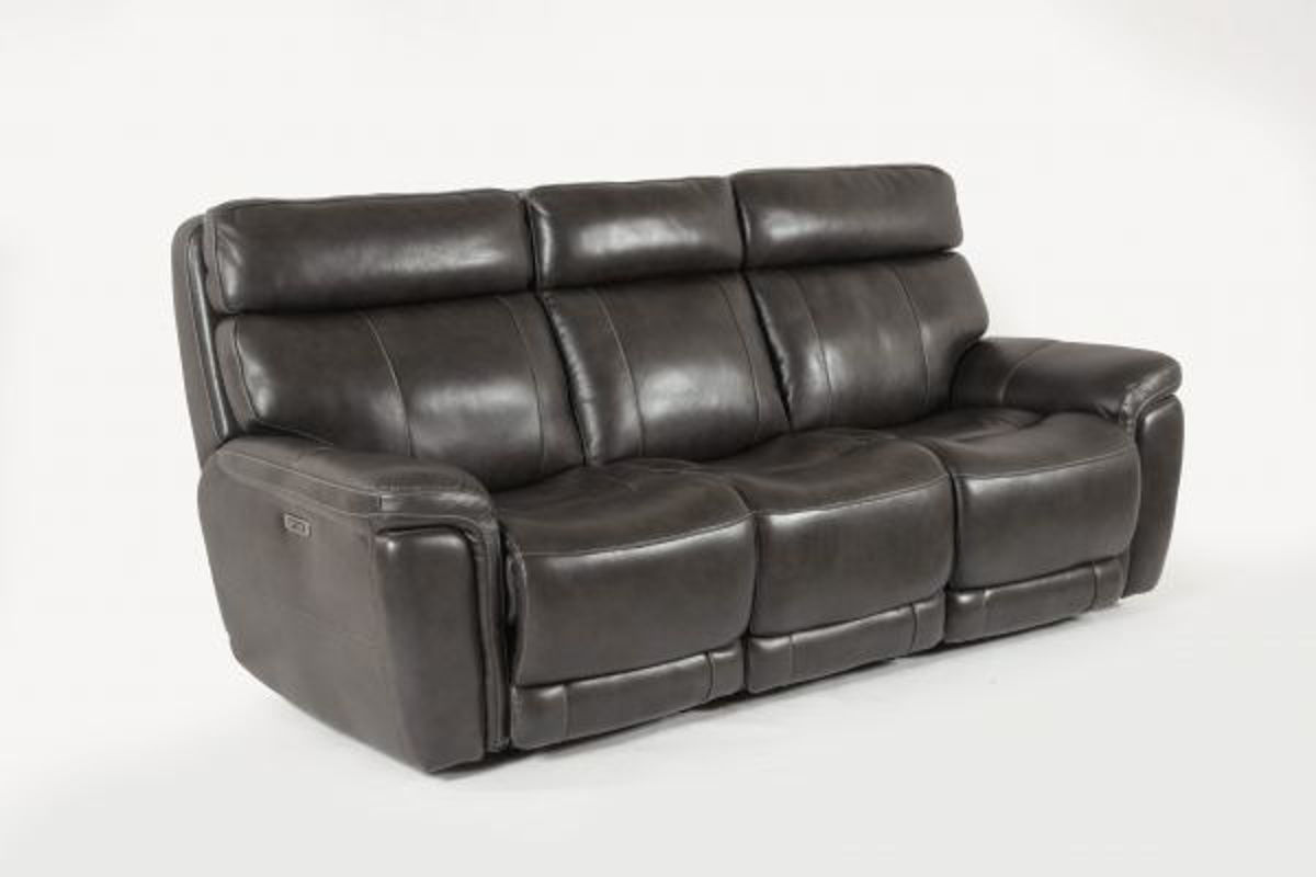 stampede leather reclining sofa