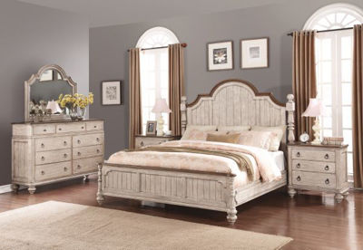 Picture of PLYMOUTH QUEEN POSTER BEDROOM SET