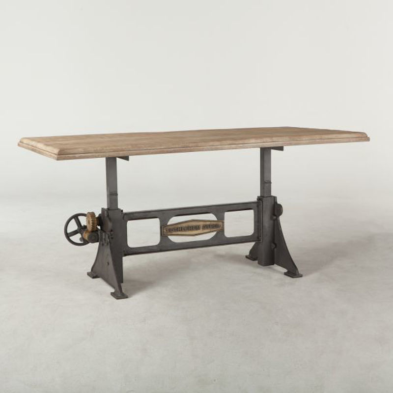 Picture of BURLINGTON SOLID WOOD ADJUSTABLE DINING TABLE