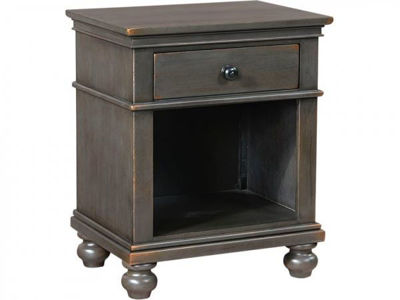 Picture of OXFORD PEPPER CORN 1 DRAWER NIGHTSTAND