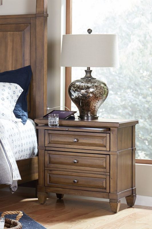 Picture of THORNTON TWO DRAWER NIGHTSTAND