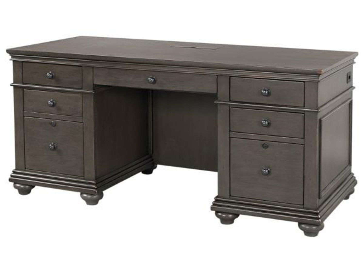 Oxford 66 Executive Desk By Aspen Home Furniture Texas Furniture Hut