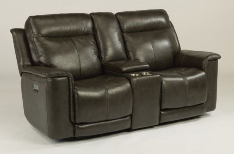 Picture of MILLER LEATHER POWER RECLINING LOVESEAT