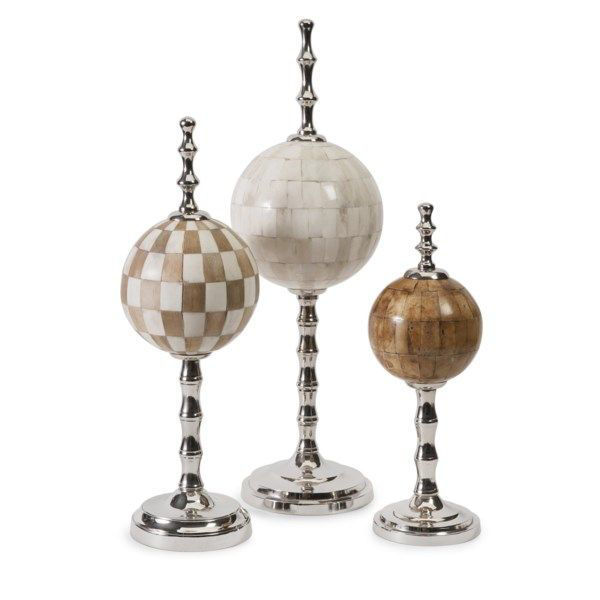 Picture of BONE FINIALS - SET OF 3