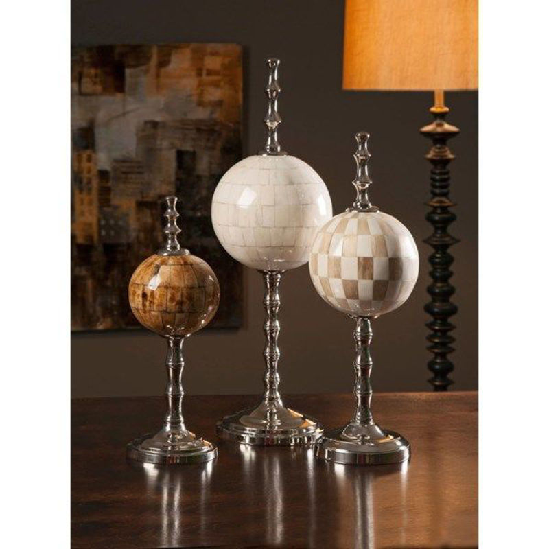 Picture of BONE FINIALS - SET OF 3