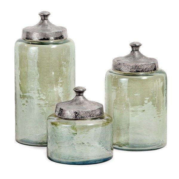 Picture of LUSTER CANISTERS - SET OF 3