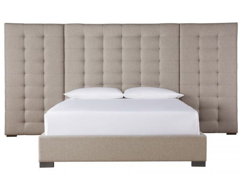 Picture of CAMILLE QUEEN PANEL UPHOLSTERED BED