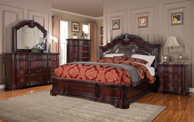 Picture of CARSON KING UPHOLSTERED BED