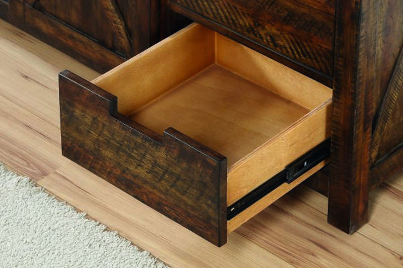 Picture of CARPENTER ENTERTAINMENT BASE WITH 4 DRAWERS
