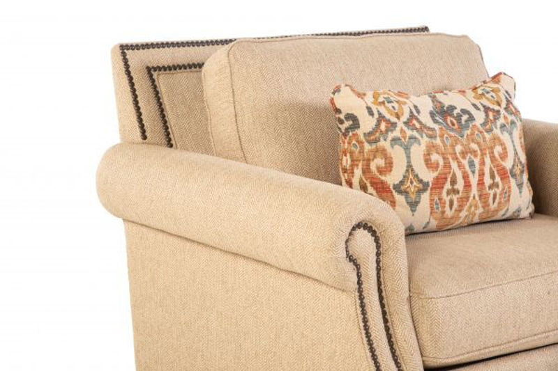 Picture of RUNAROUND BEIGE UPHOLSTERED CHAIR
