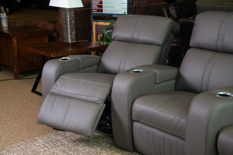 Picture of FLICKS LEATHER POWER RECLINING THEATER SEATS