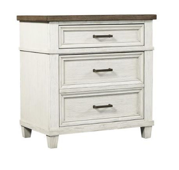 Picture of CARAWAY TWO DRAWER NIGHTSTAND