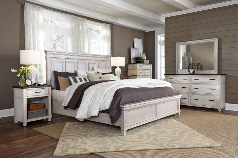 Picture of CARAWAY KING PANEL BEDROOM SET