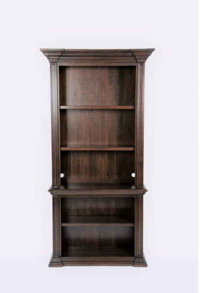 Grand Classic Open Bookcase By Aspen Home Furniture Texas Furniture Hut