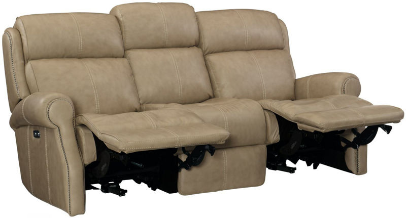 Picture of MCGWIRE ALL LEATHER POWER RECLINING SOFA