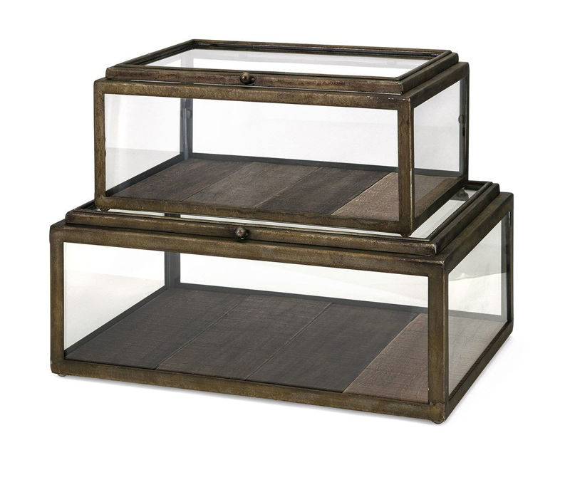 Picture of WINTHORP GLASS AND WOOD BOXES