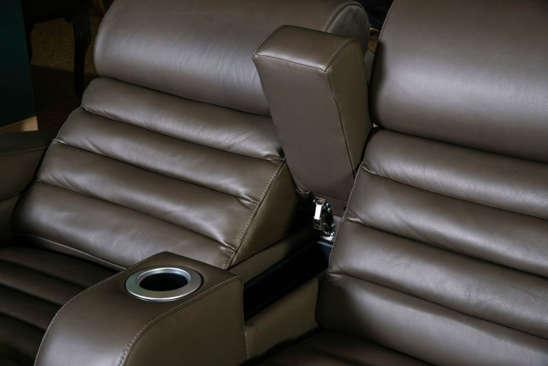 Picture of CATALINA LEATHER POWER RECLINING THEATER SEATS