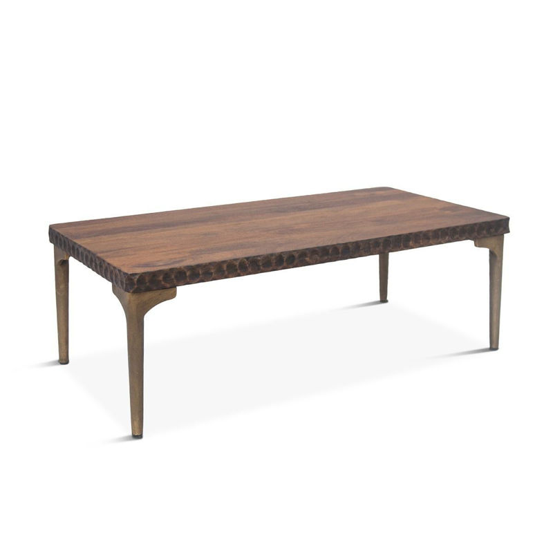 Picture of SANTA CRUZ TWO TONED 48" COFFEE TABLE