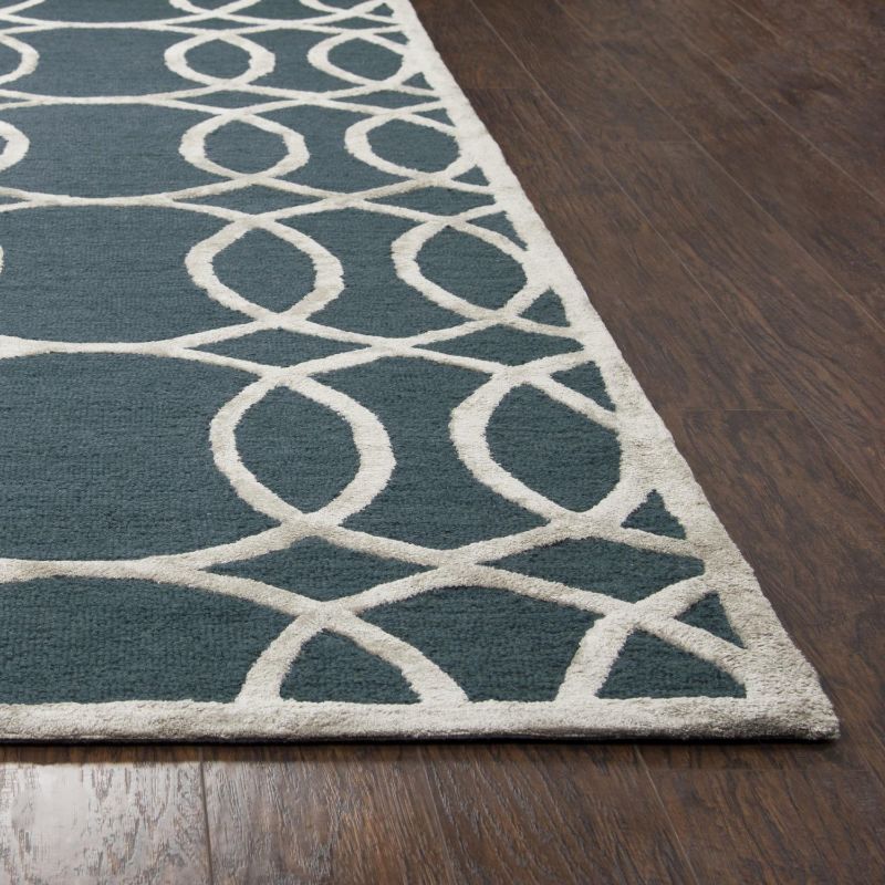 Picture of SAULNIER TEAL RUG