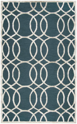 Picture of SP.O. MONROE TEAL WOOL RUG