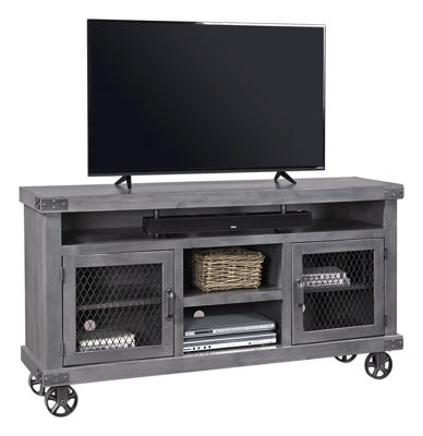Picture of INDUSTRIAL 65" GHOST BLACK TV CONSOLE