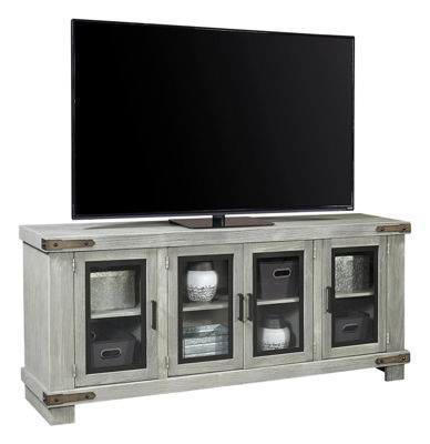 Picture of SAWYER 78" LIGHTHOUSE GRAY TV CONSOLE
