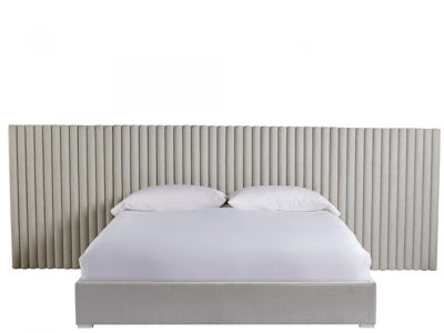 Picture of DECKER KING PANEL UPHOLSTERED BED