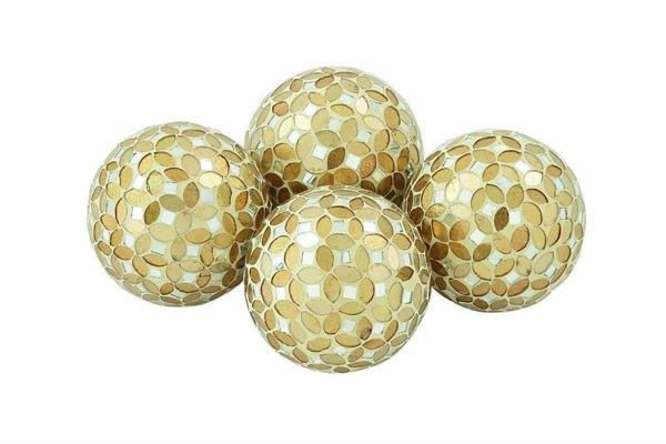 Picture of GOLD GLASS ORBS