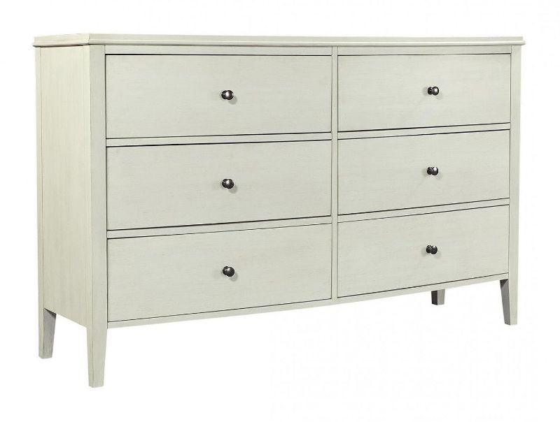Picture of CHARLOTTE TWIN WHITE UPHOLSTERED BEDROOM SET