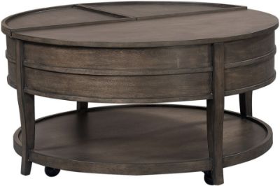 Picture of BLAKELY ROUND LIFT-TOP COCKTAIL TABLE