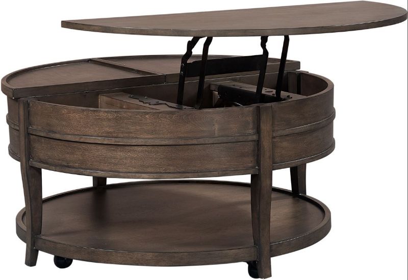 Picture of BLAKELY ROUND LIFT-TOP COCKTAIL TABLE