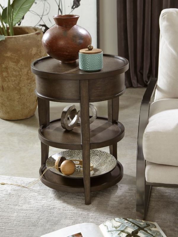Picture of BLAKELY ROUND CHAIRSIDE TABLE