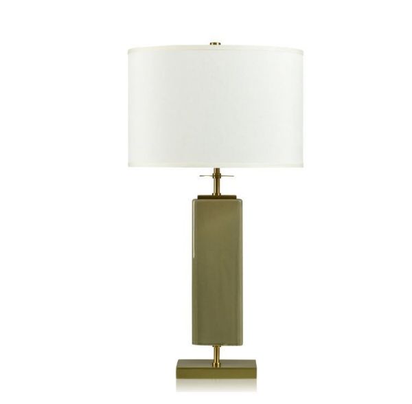 Picture of DANN FOLEY OLIVE GREEN TABLE LAMP