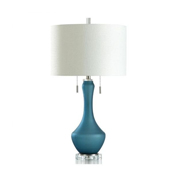 Picture of DELPHINIUM BLUE GLASS LAMP