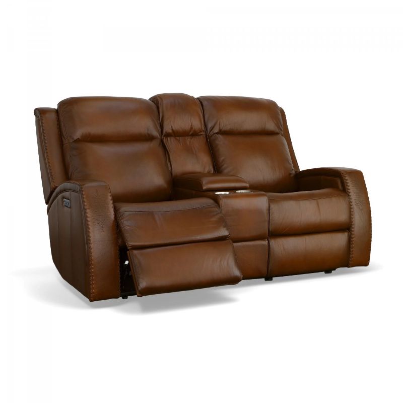 Picture of MUSTANG ALL LEATHER POWER RECLINING SOFA