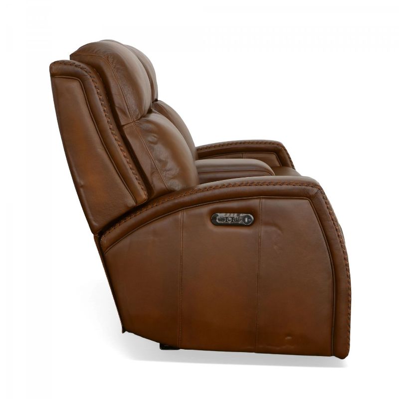 Picture of MUSTANG ALL LEATHER POWER RECLINING LOVESEAT