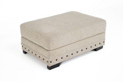 Picture of BREKEN FROTH UPHOLSTERED OTTOMAN