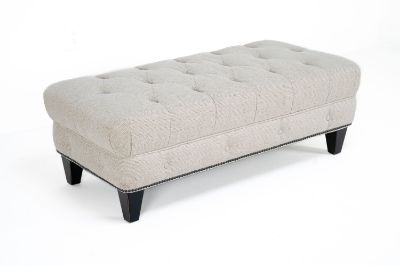 Picture of MELODY ICE UPHOLSTERED OTTOMAN