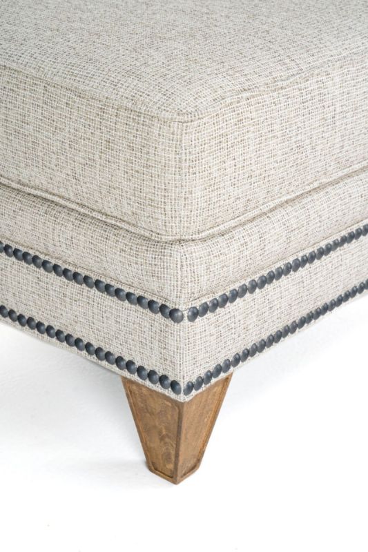Picture of ZENITH FOG UPHOLSTERED OTTOMAN