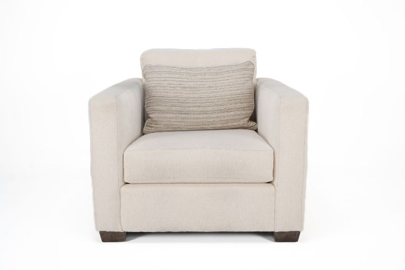 Picture of LOVERBOY ALMOND UPHOLSTERED CHAIR
