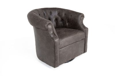Picture of PALANCE GRANITE UPHOLSTERED SWIVEL CHAIR
