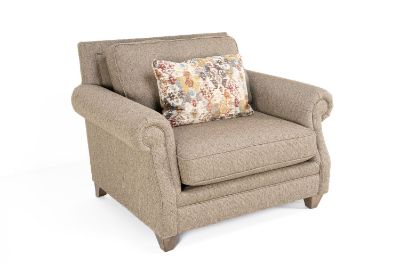 Picture of ZENITH PEWTER UPHOLSTERED CHAIR