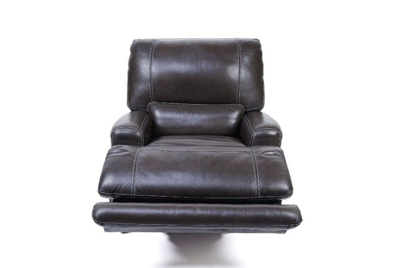 Picture of FERRARA SMOKE ALL LEATHER POWER GLIDING RECLINER