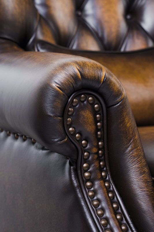 Picture of HILLSBORO BOMBER JACKET ALL LEATHER SWIVEL CHAIR