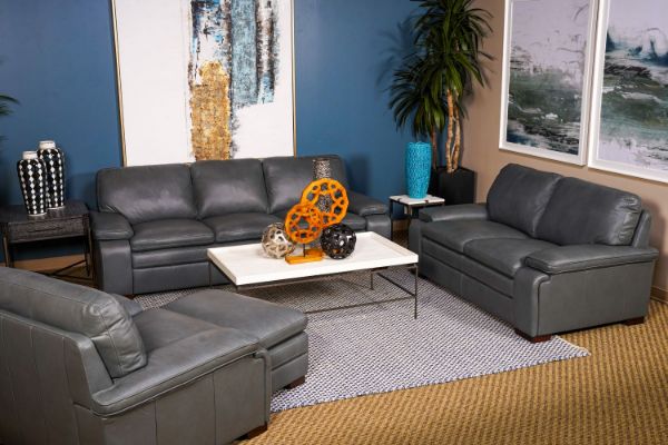 Picture of LUXE SKY ALL LEATHER LIVING ROOM SET