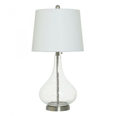 Picture of METAL AND GLASS TABLE LAMP