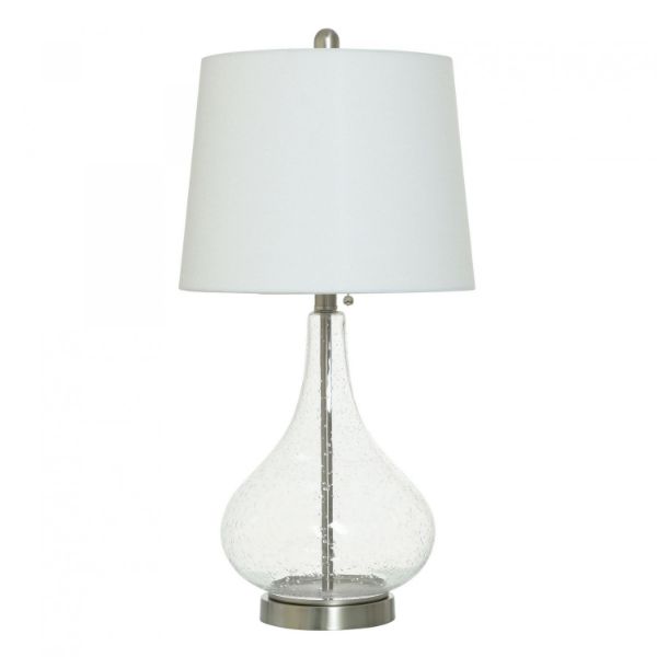 Picture of METAL AND GLASS TABLE LAMP